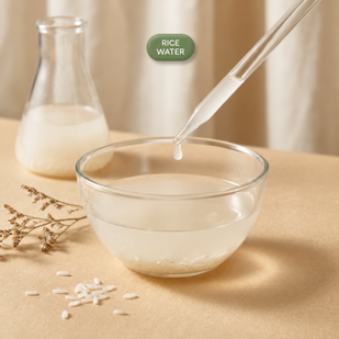 Nutrient-rich Rice water