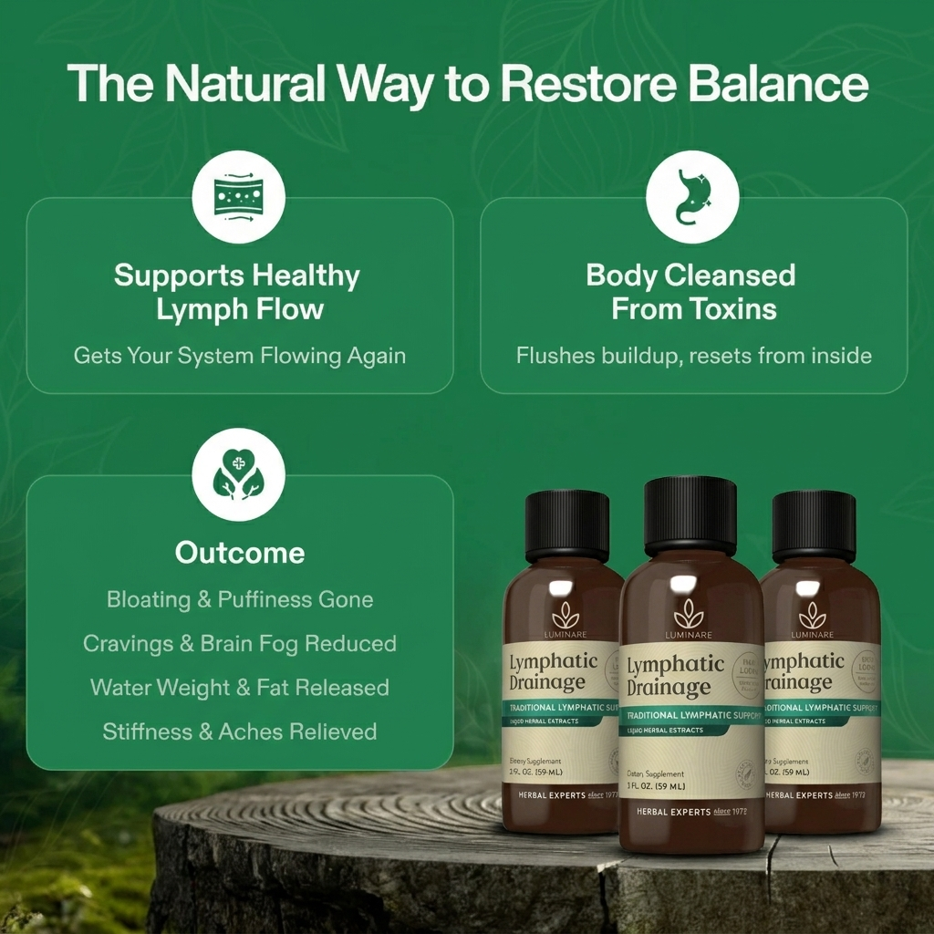 Luminare Three-Root Lymphatic Drops